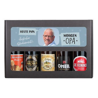 Bier Geschenkset - Opa  Belgisches Bier 