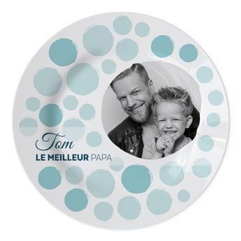 Assiette Fête des Pères