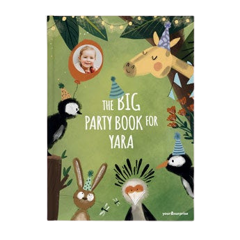 Personalised book - The Big Party Book - Hardcover