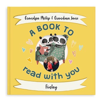 Personalised book - A book to read with you - Grandparents - Hardcover