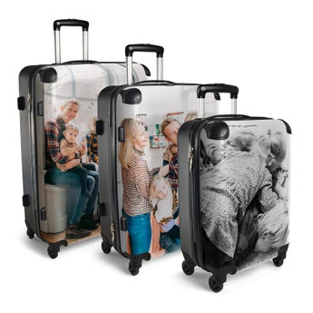 Set de maletas con foto  