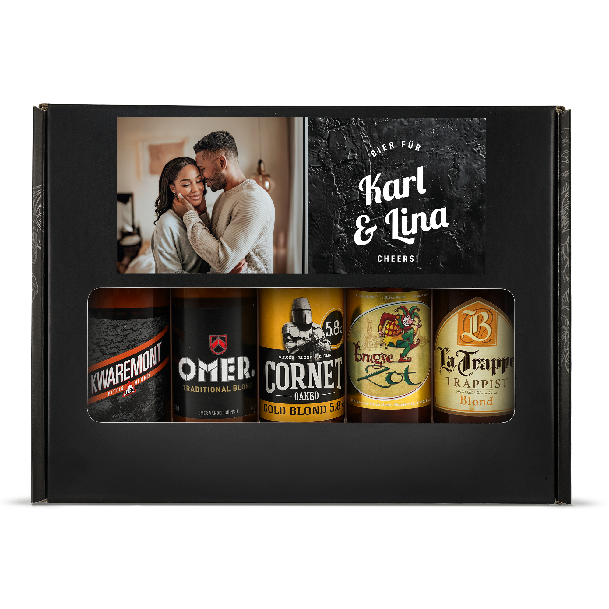 Personalisiertes Bierpaket - Geburtstag - Blond