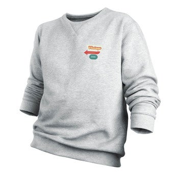 Custom sweatshirt - Menn - Grå - M