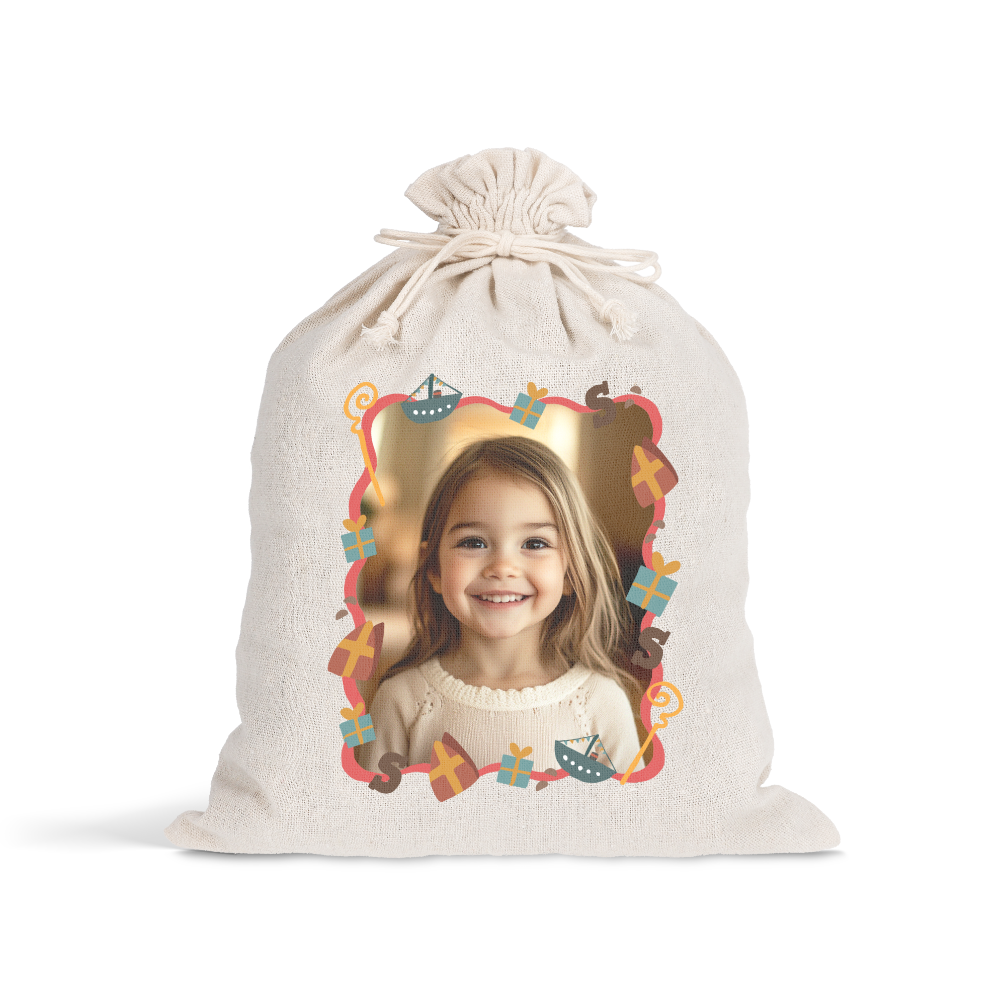 Pepernotenzakje bedrukken - 30 cm