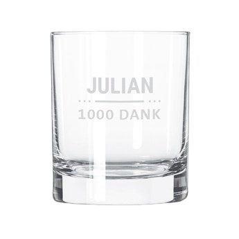 Likörglas mit Gravur
