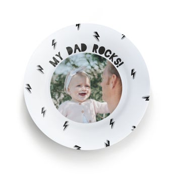 Assiette Fête des Pères