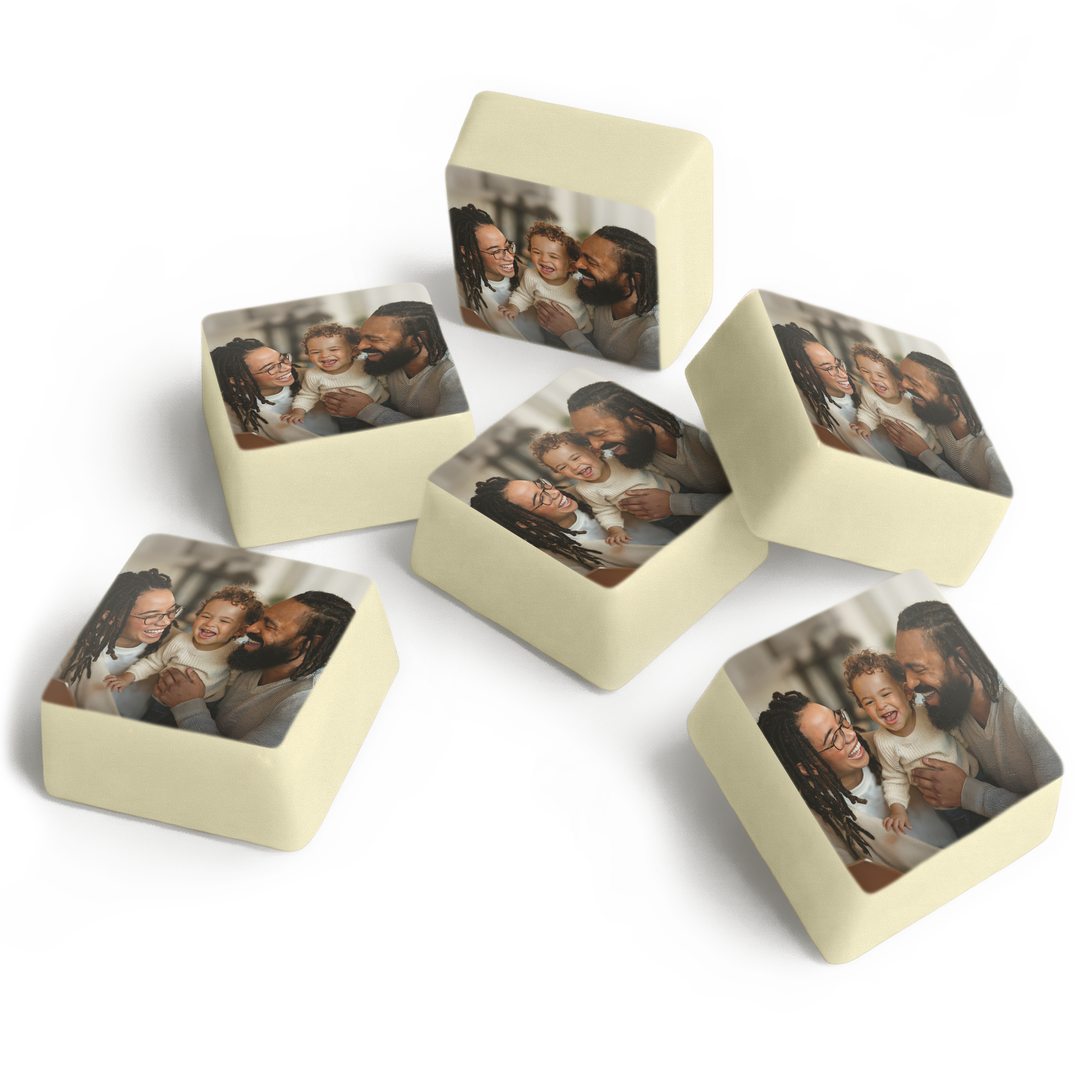 Chocolats personnalisés - Carré