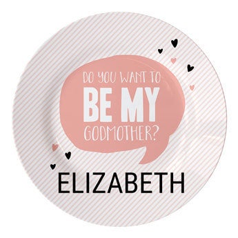 Sarai la mia madrina - piatto