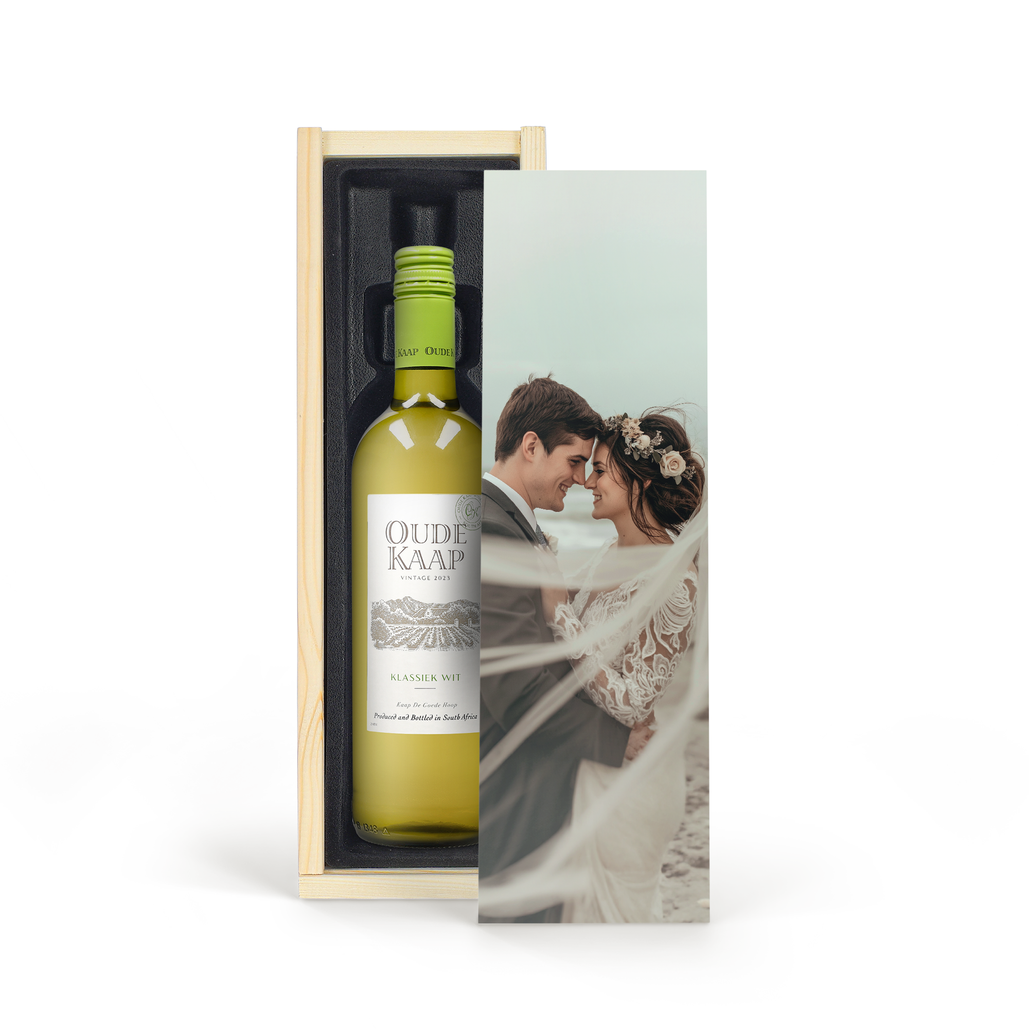 Personalisierter Oude Kaap Weißwein