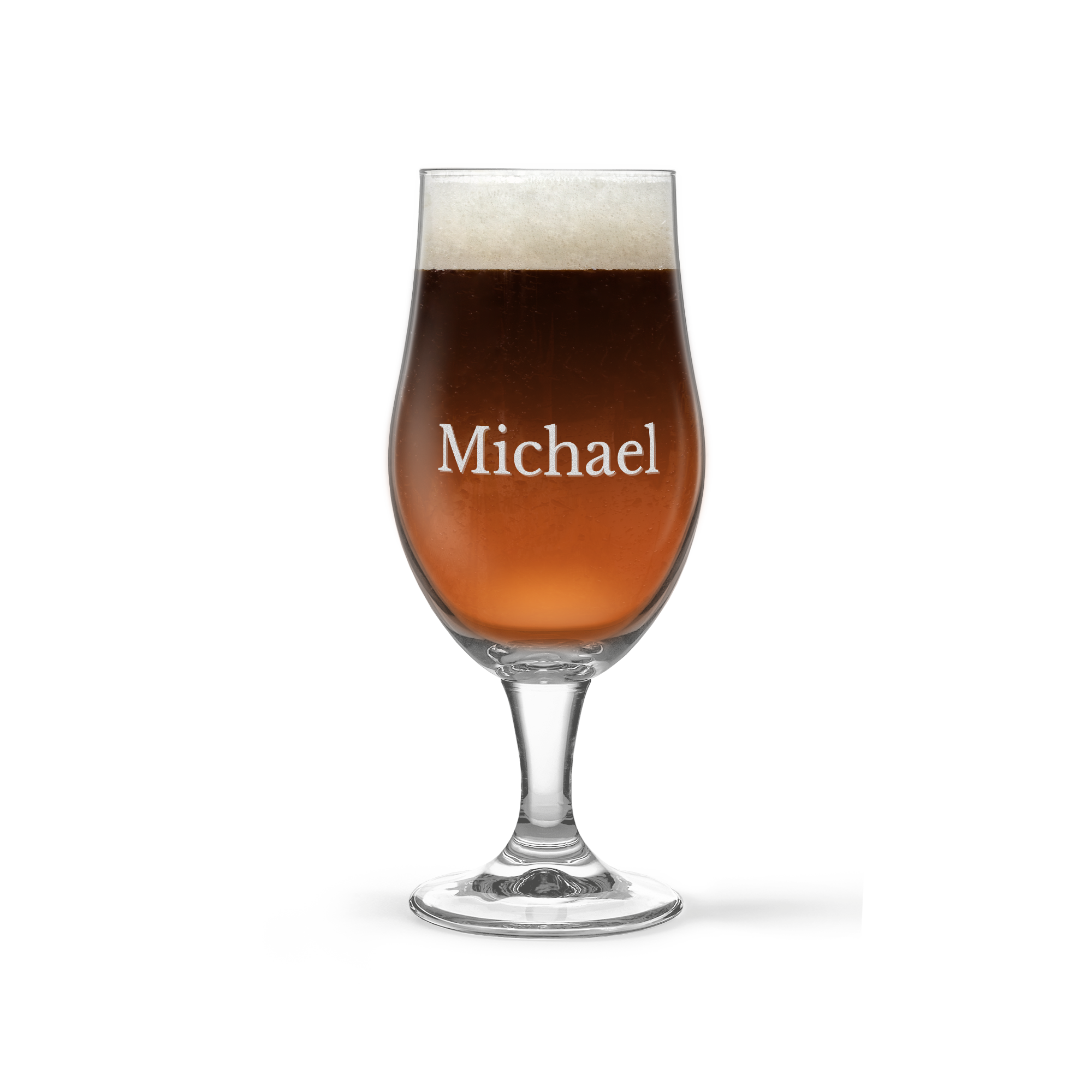 Personalised craft beer glass - 6 pcs