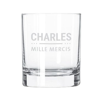 Verre à digestif personnalisé