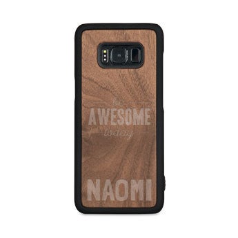 Houten telefoonhoesje - Samsung Galaxy s8