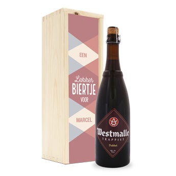 Bier in kist - Westmalle Dubbel