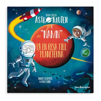 Den lilla astronauten & Namn på en resa till planeterna – Hardcover