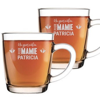 Tasses de thé pour mamie - 2 pièces