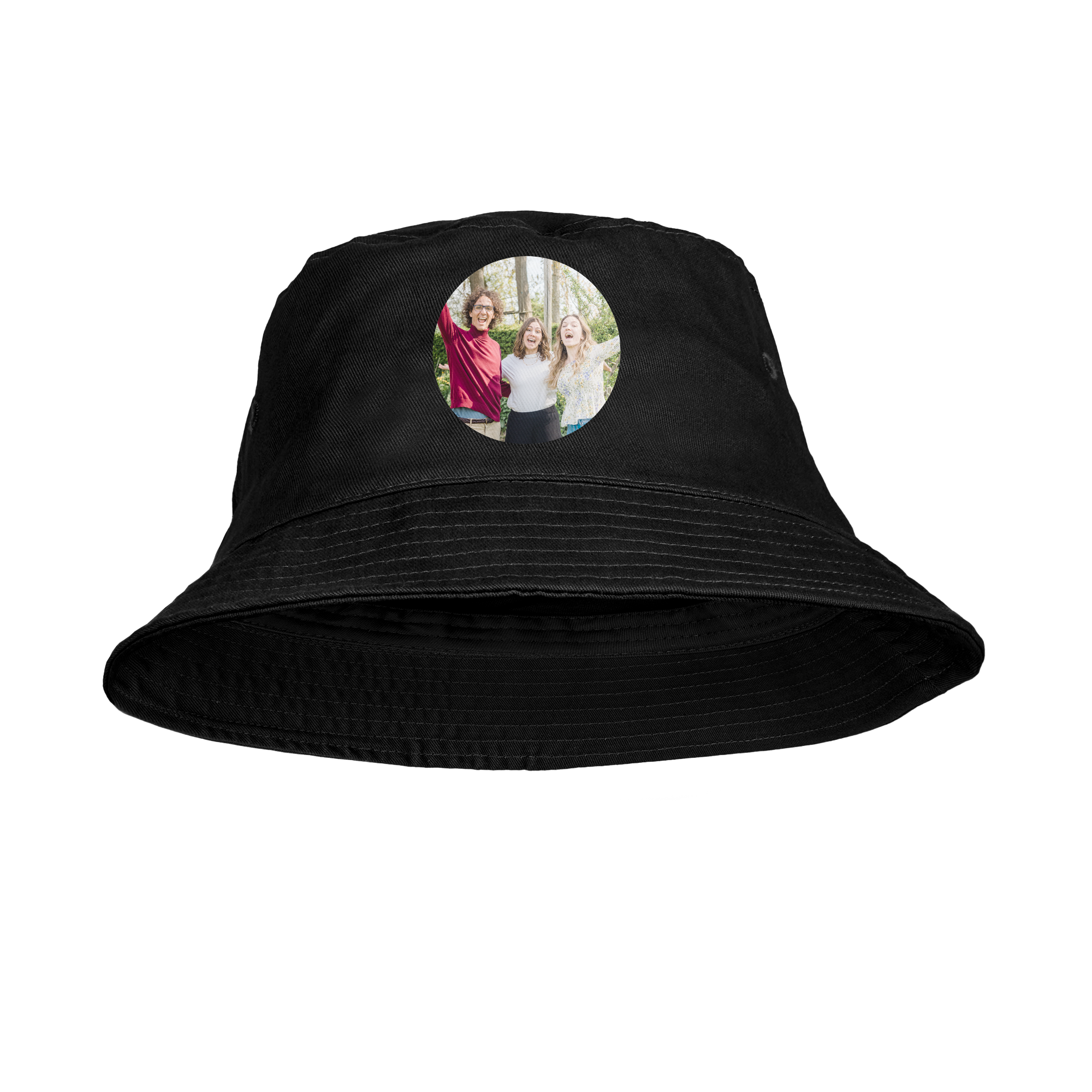 Personalised bucket hat - Black
