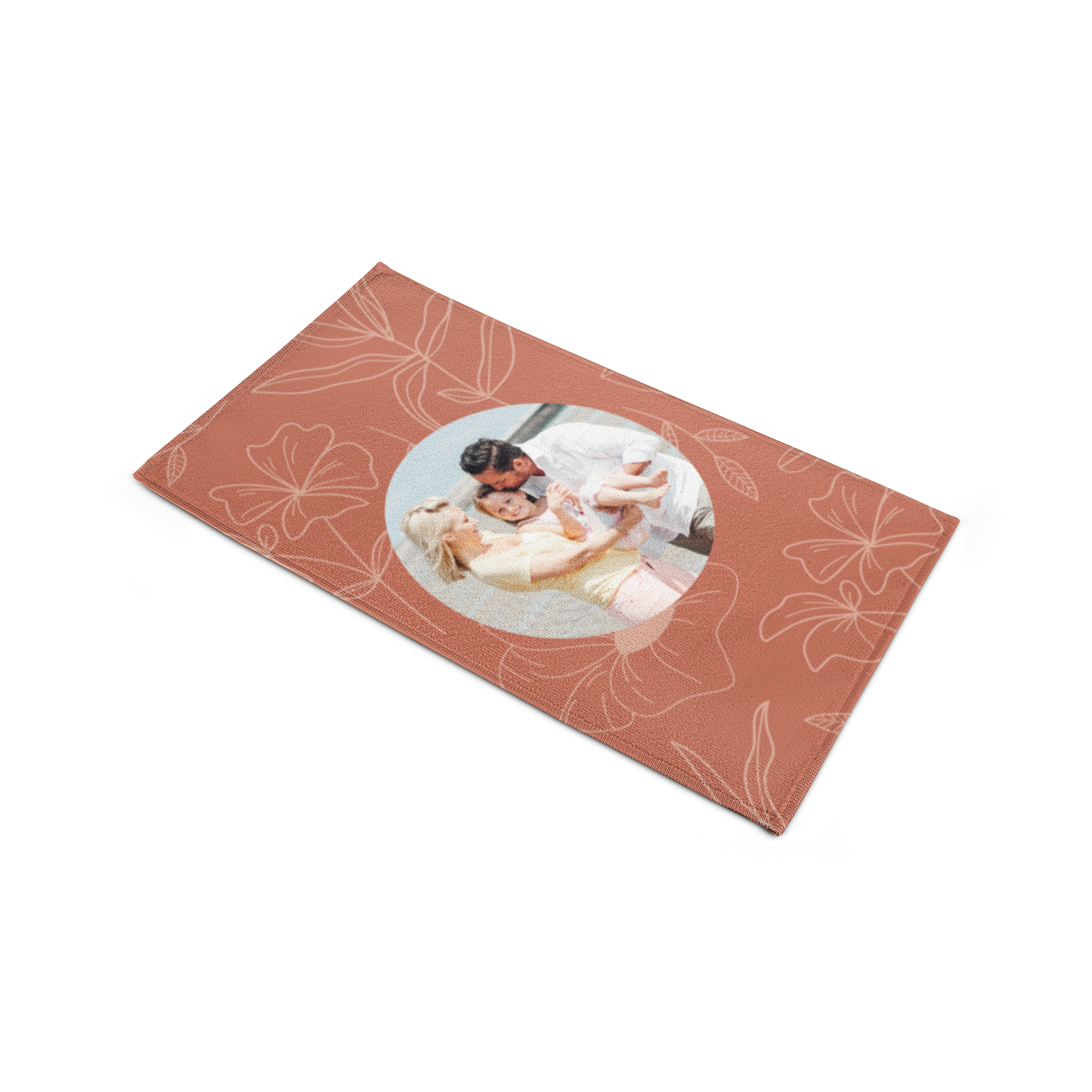 Serviette personnalis&eacute;e