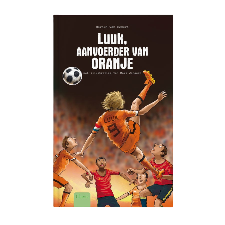 Boek met naam - Aanvoerder van Oranje - EK 2021