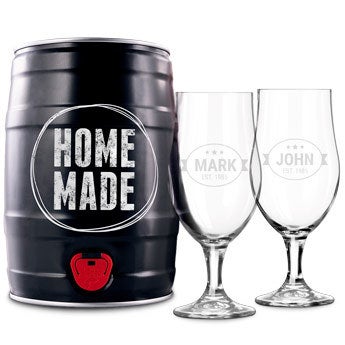 Personligt hembryggarkit inkl. glas