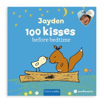 Personalised children's book - 100 kisses before bedtime