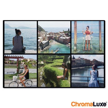 Instagram photo collage - Brushed - 60x40cm