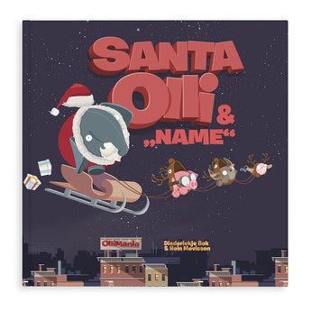 Personalisiertes Weihnachtsbuch-Santa Olli