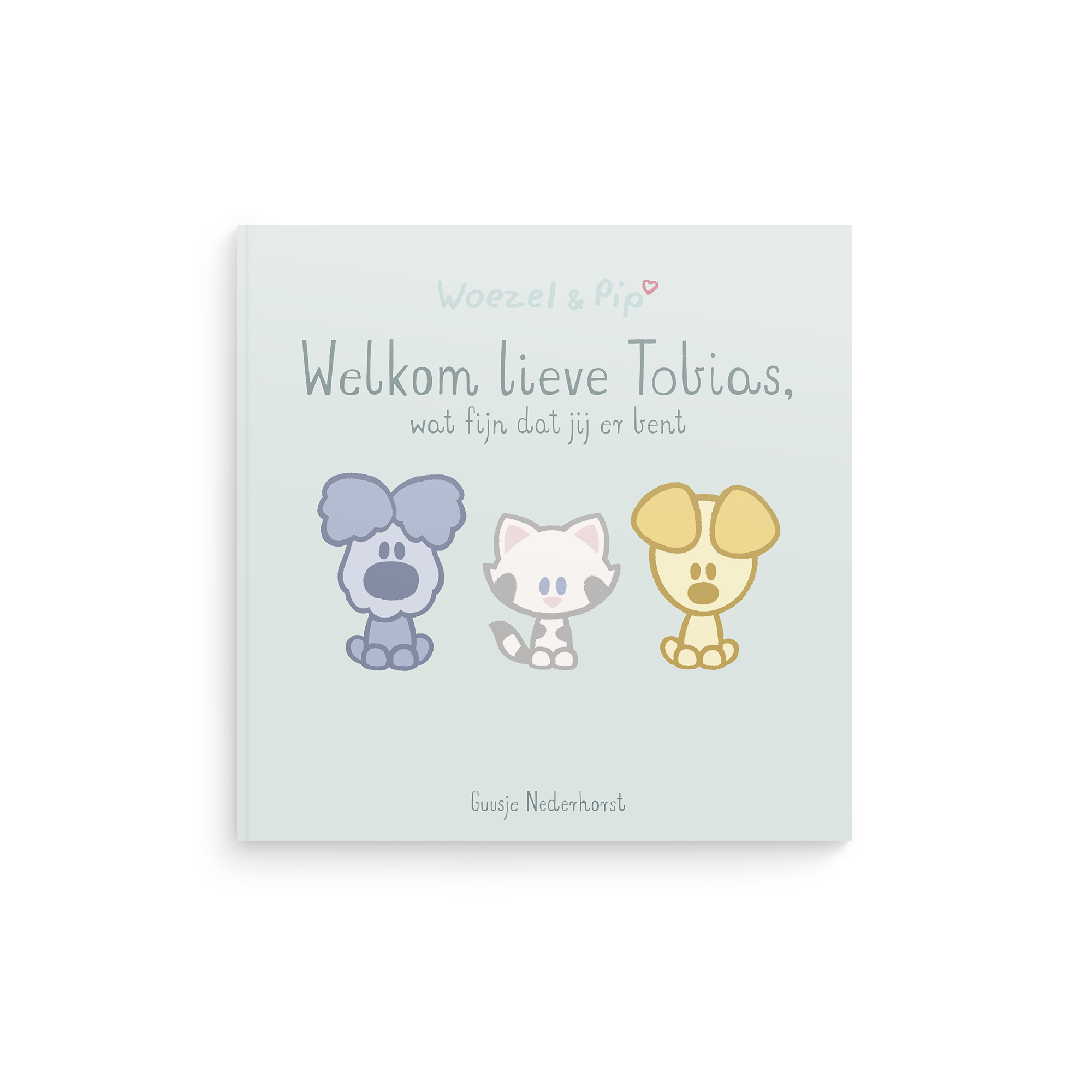 Woezel & Pip babyboek met naam en foto - Softcover