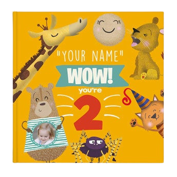 Personalised children's book - Wow! You're 2 - Hardcover