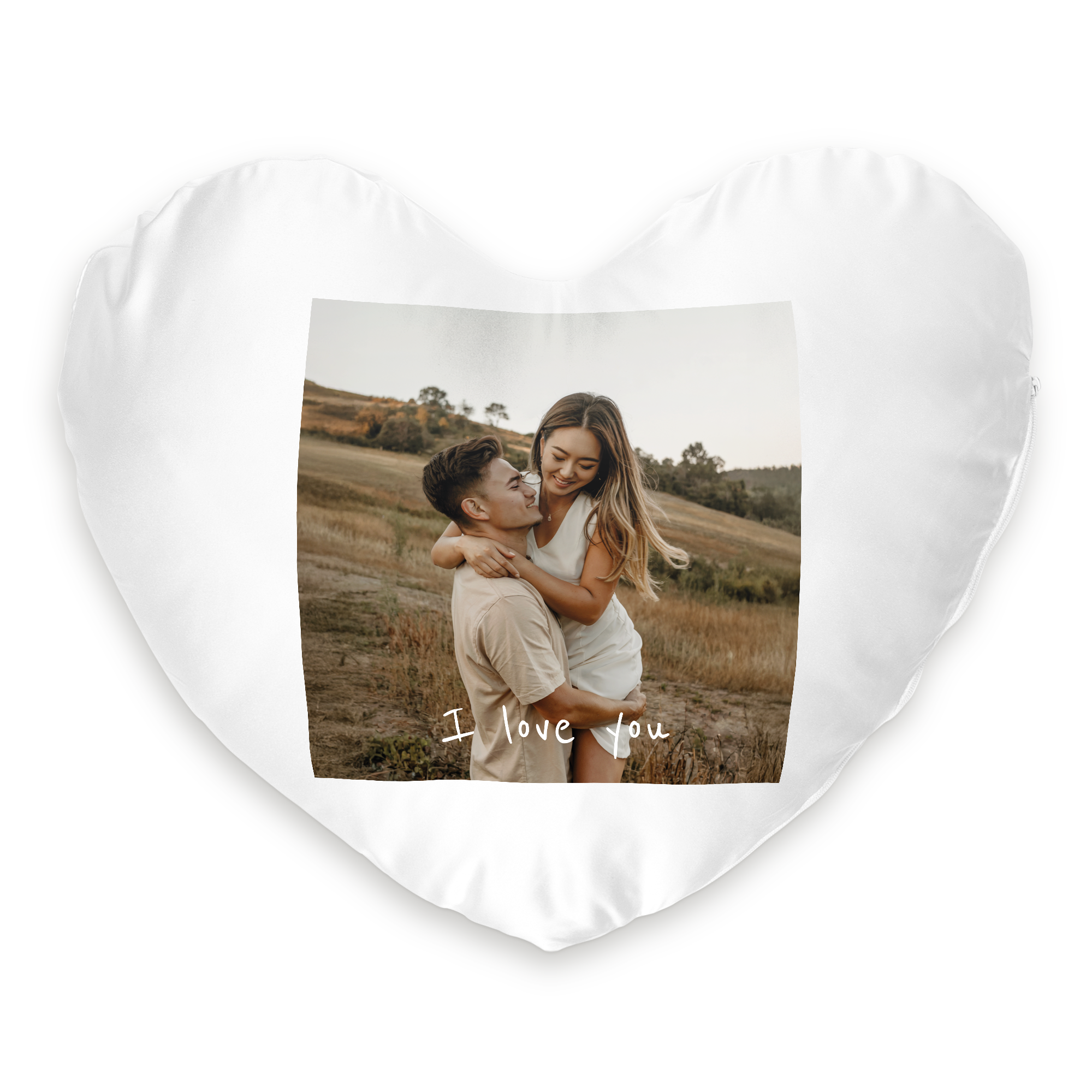 Cojín con foto - Corazón