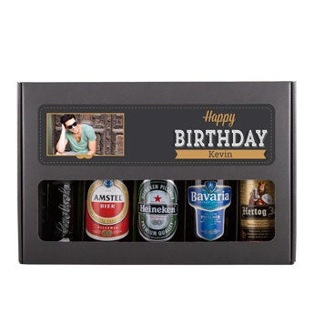 Øl gave sæt fødselsdag - hollandsk