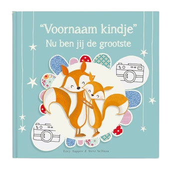 Boek met naam en foto - Nu ben jij de grootste - Softcover