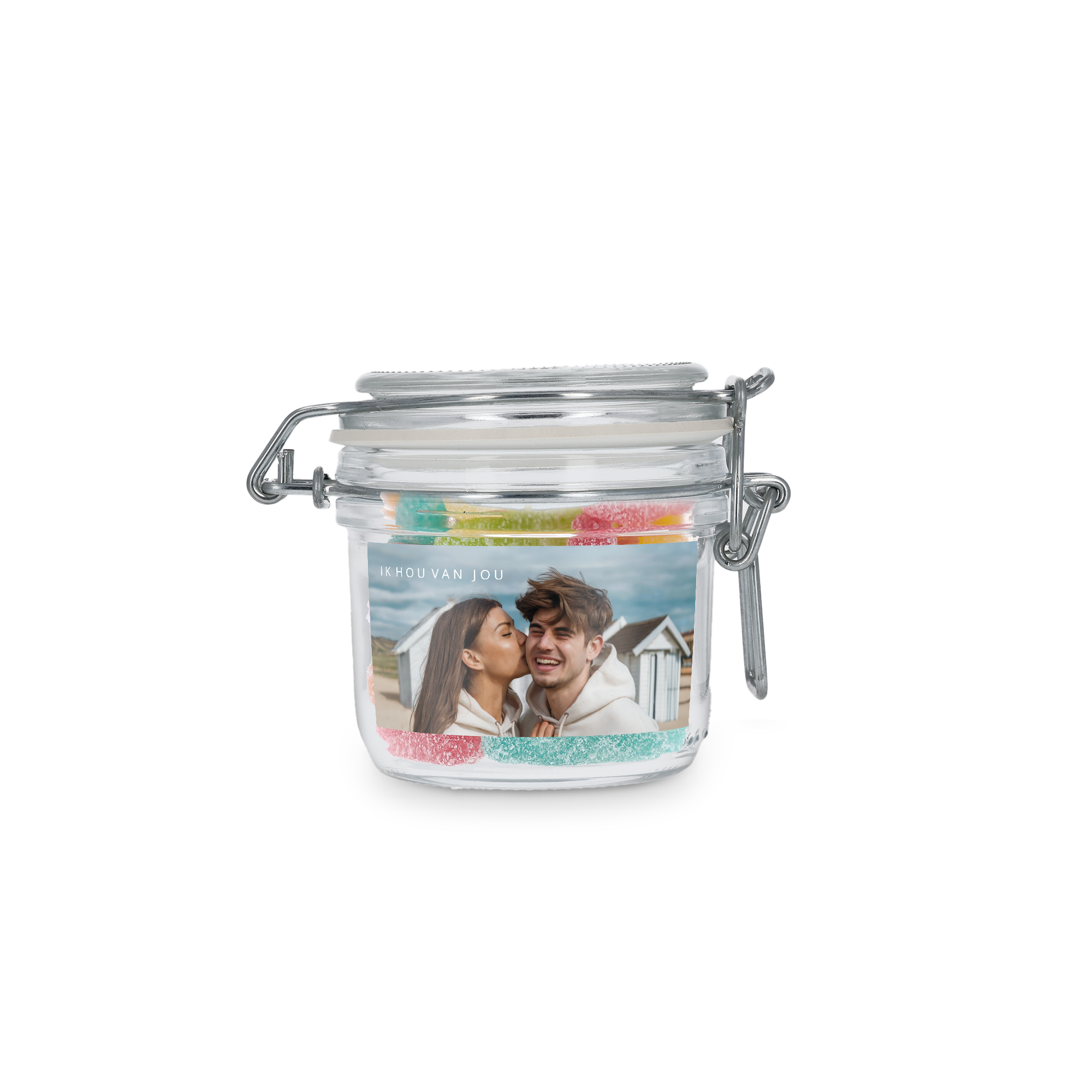 Snoeppot bedrukken - 200 ml - Zure Sticks