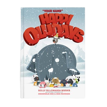 Personalised book - Happy Ollidays - Hardcover