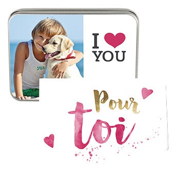 Chèque cadeau personnalisé