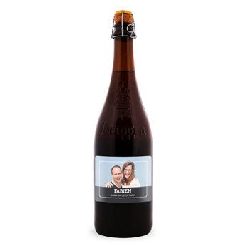 Trappe Quadrupel - étiquette personnalisée