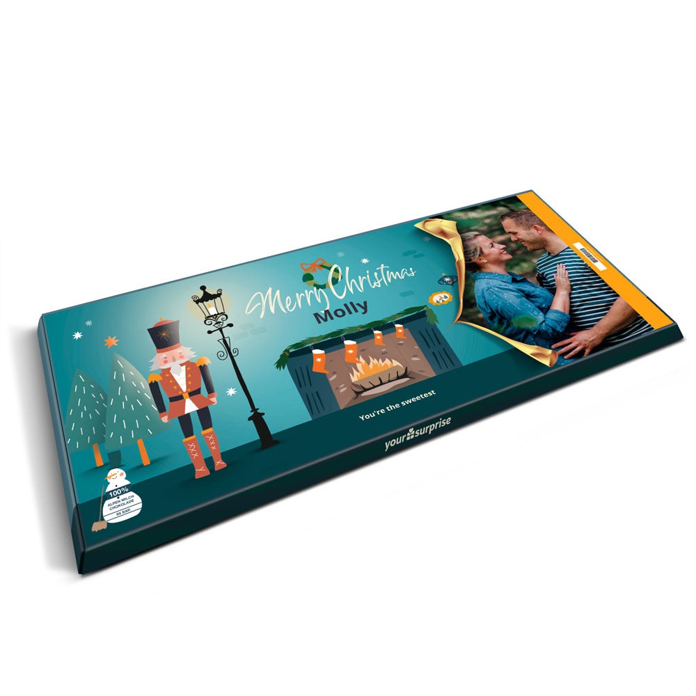 Personalised XXL Christmas chocolate - Milka