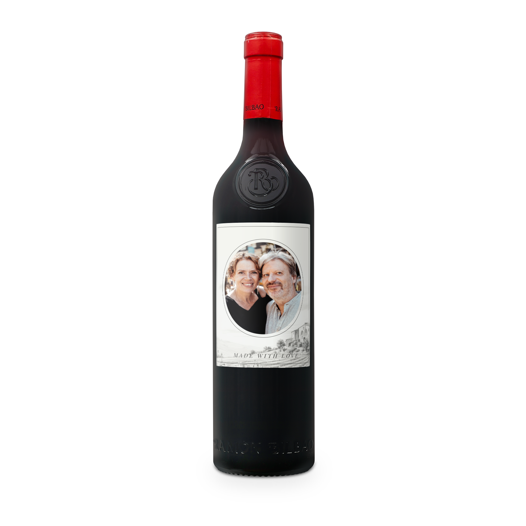 Wein mit eigenem Etikett - Ramon Bilbao Crianza 