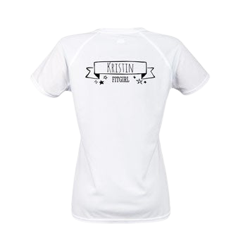 Sportshirt Damen - Weiß - M