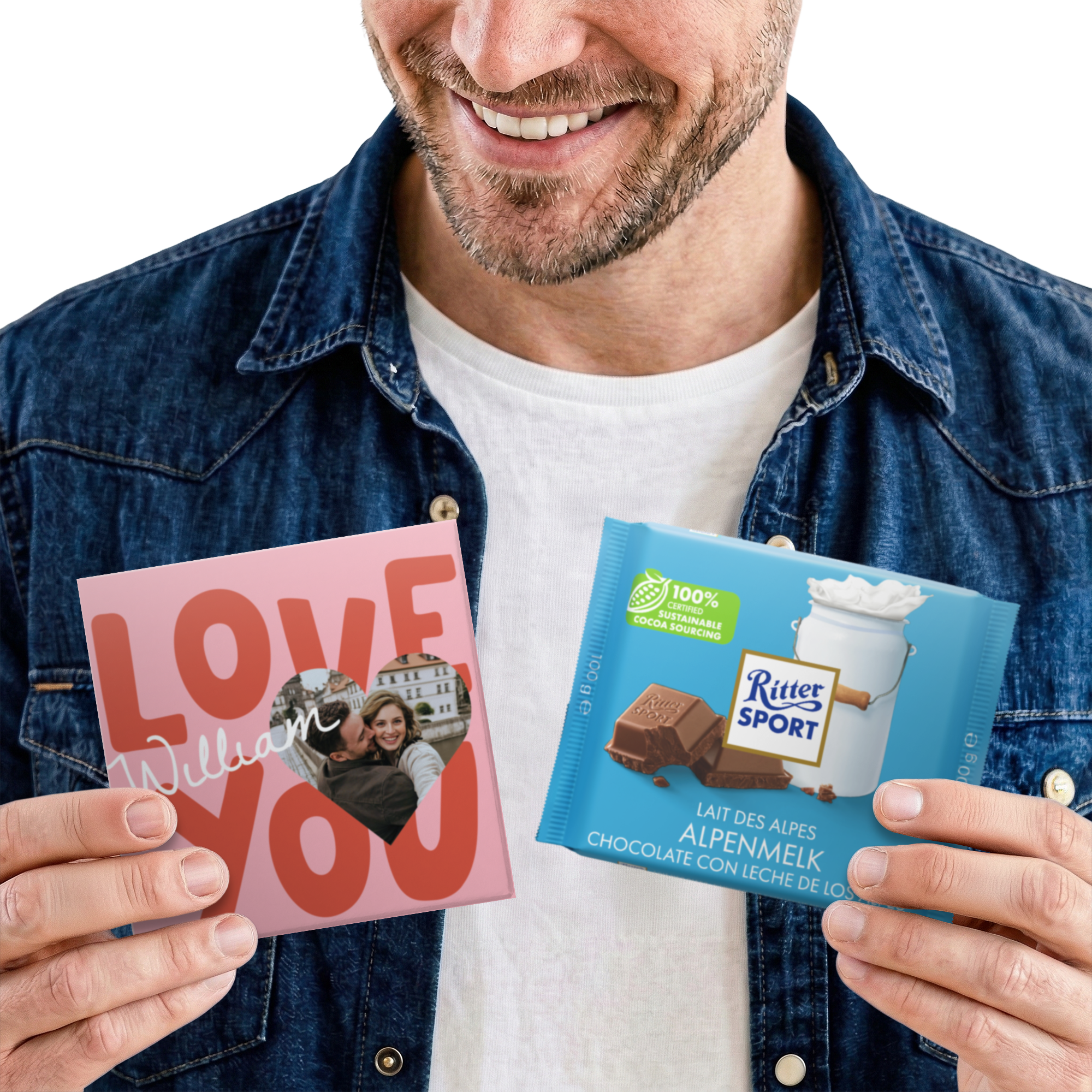 Personlig Ritter Sport chokolade