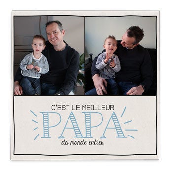 Cadre photo Fête des Pères - Céramique