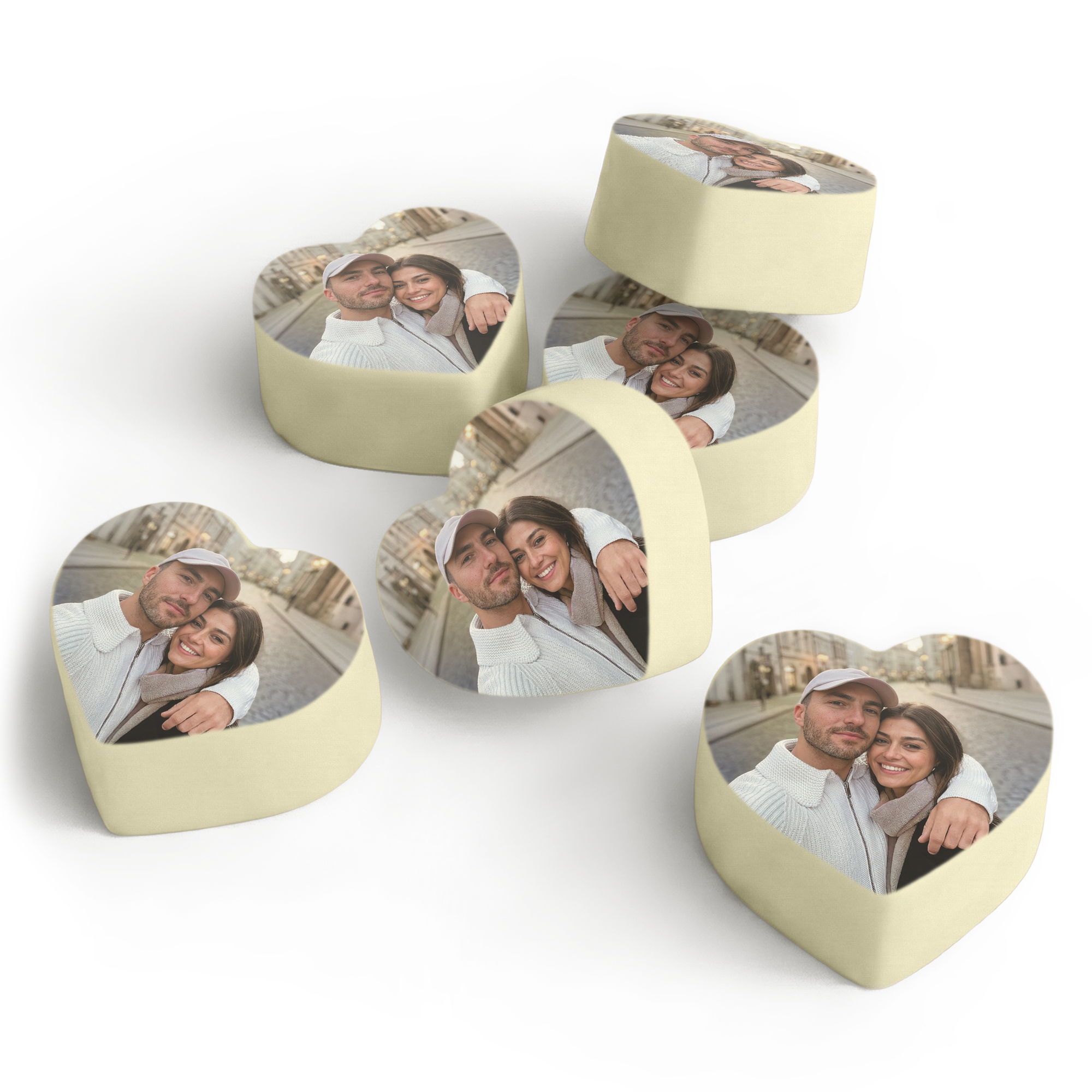 Chocolates praliné personalizados