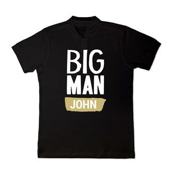 Koszulka polo - mężczyzna - czarny - L