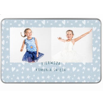 Komunijna Puszka na pamiątki 