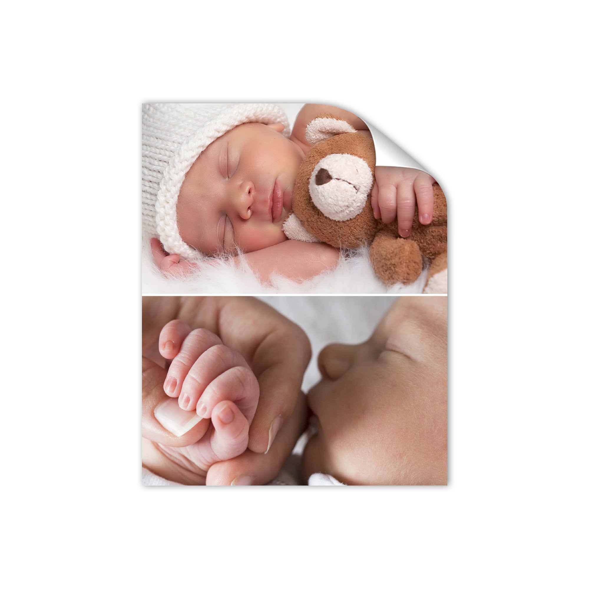 Poster naissance bébé - 40 x 50