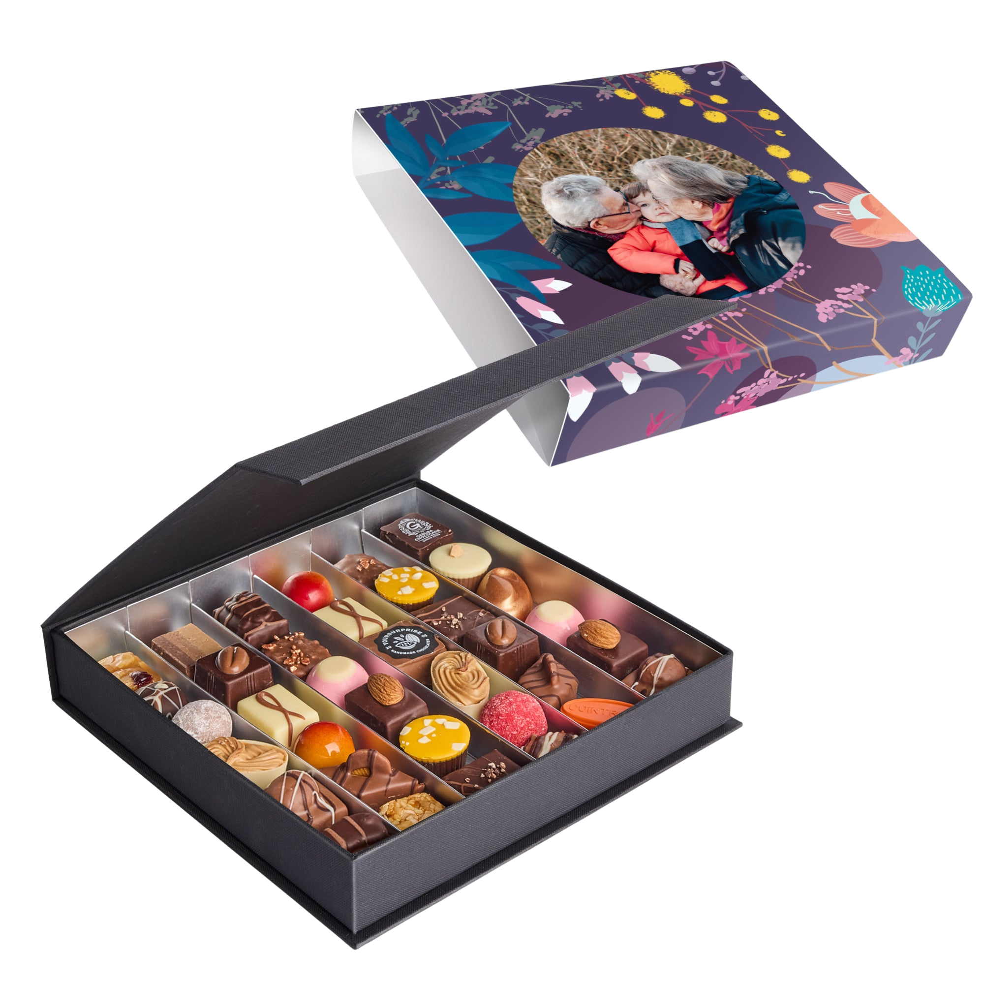 Personalised Deluxe Chocolate Gift Box
