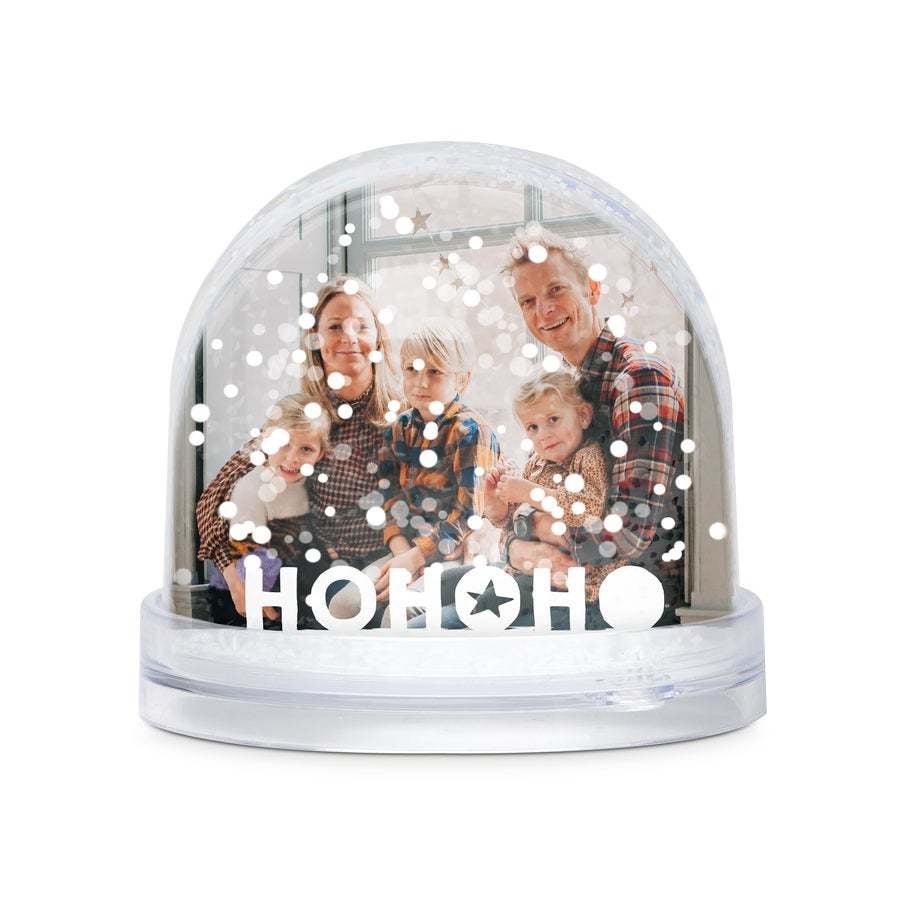 Personalised snow globe - Snow