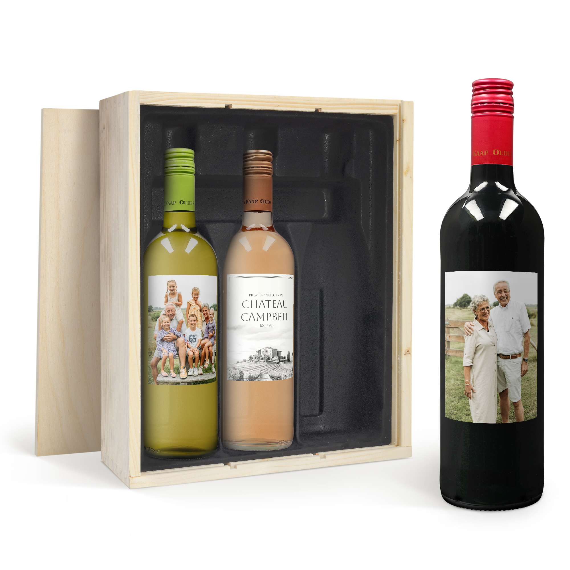 Personalised Wine Gift Set - Oude Kaap