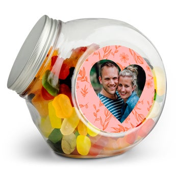 Süßigkeitenglas personalisieren mit Foto