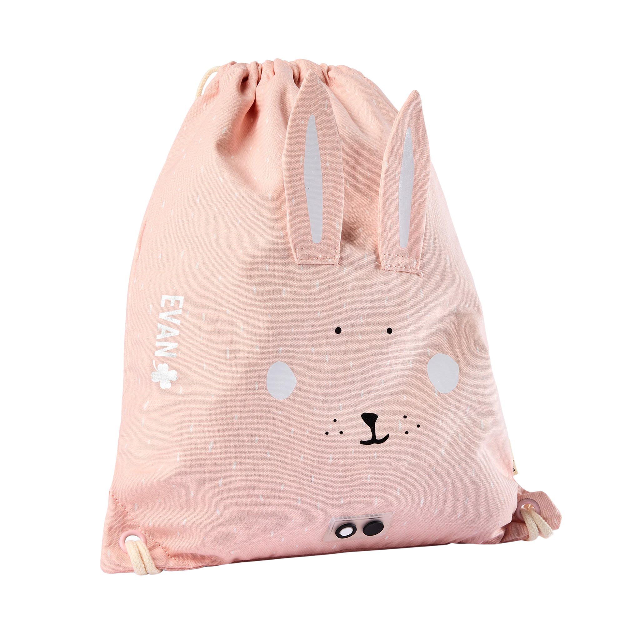 Personalised drawstring bag - Rabbit