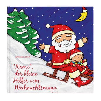Weihnachtsbuch mit Name & Foto
